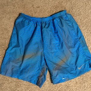 Nike Men's Blue Athletic Shorts